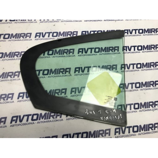 Скло дверки задньої лівої (форточка) Opel Insignia HB 2008-2017 13227832